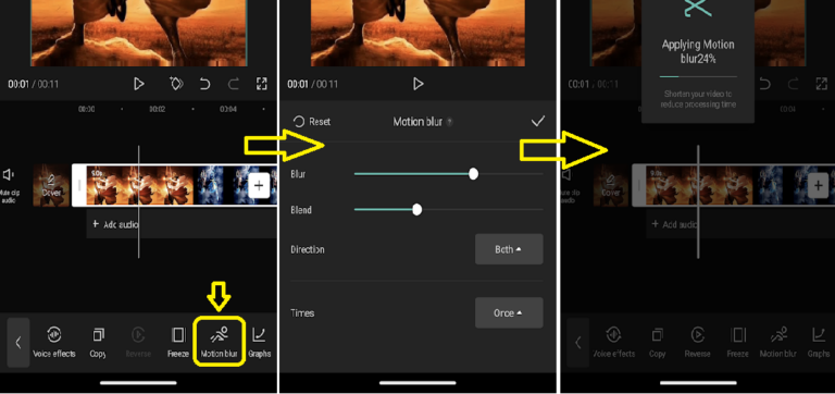 How To Do/Add Motion Blur on Capcut ? [Complete Guide] - Welcome to ...