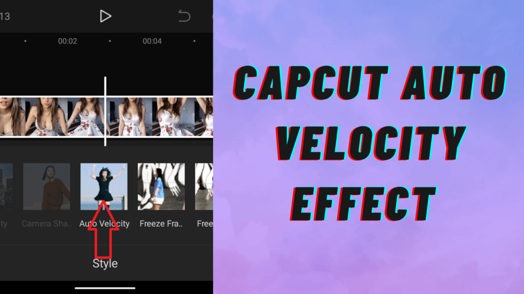 Capcut Auto Velocity 