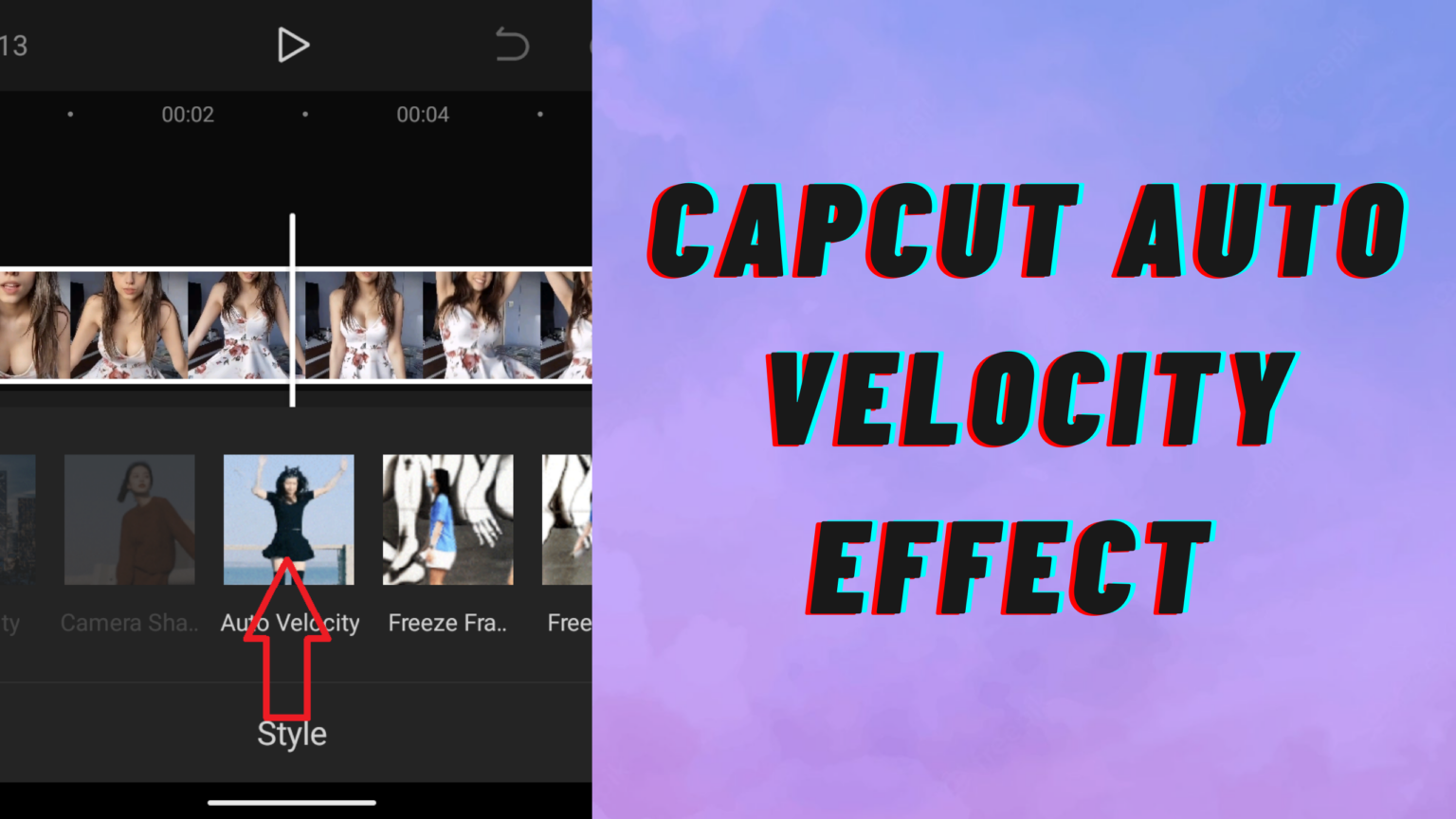 Capcut Auto Velocity How to Get Template, Effect & Song [Full Guide
